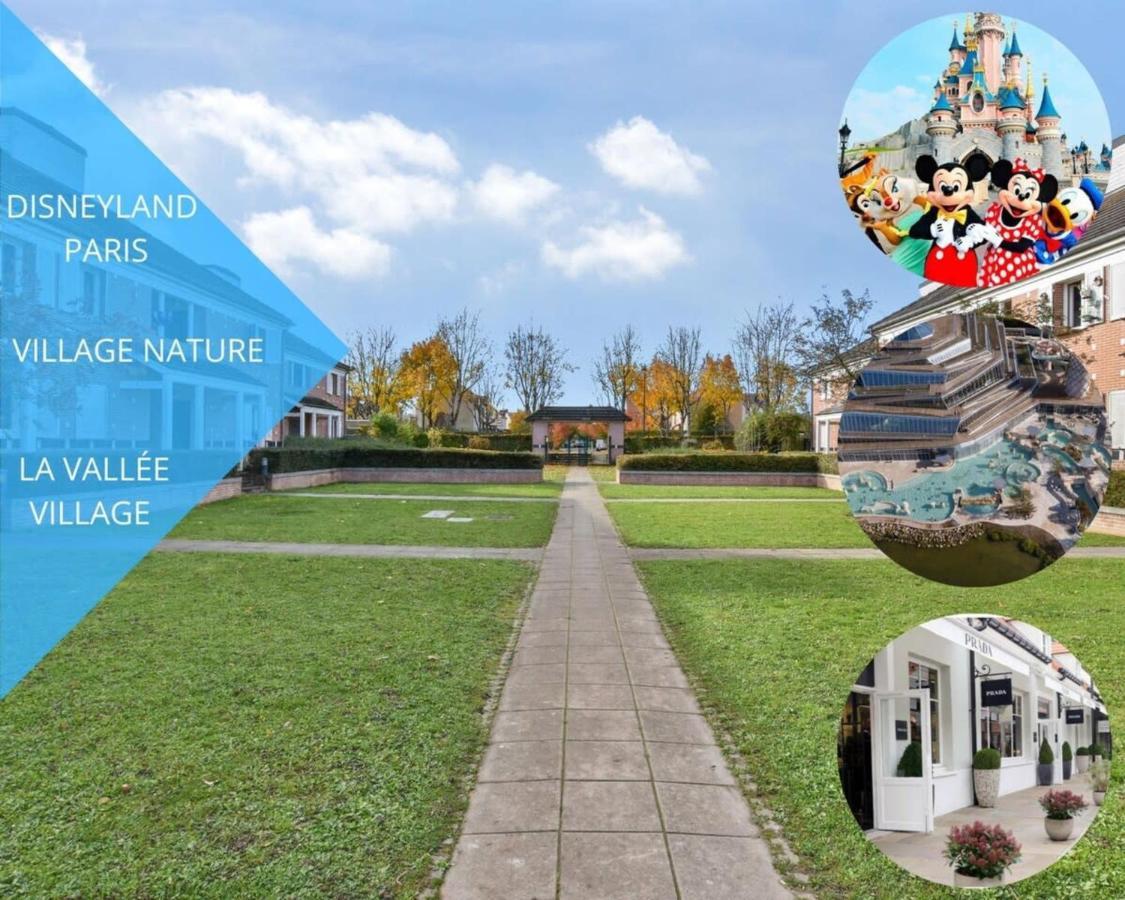 Appart Cosy Tout Confort Disneyland Jardin 4 Pers Bailly-Romainvilliers Bagian luar foto